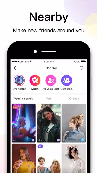 LesPark：Lesbian Chat & Dating Screenshot 2