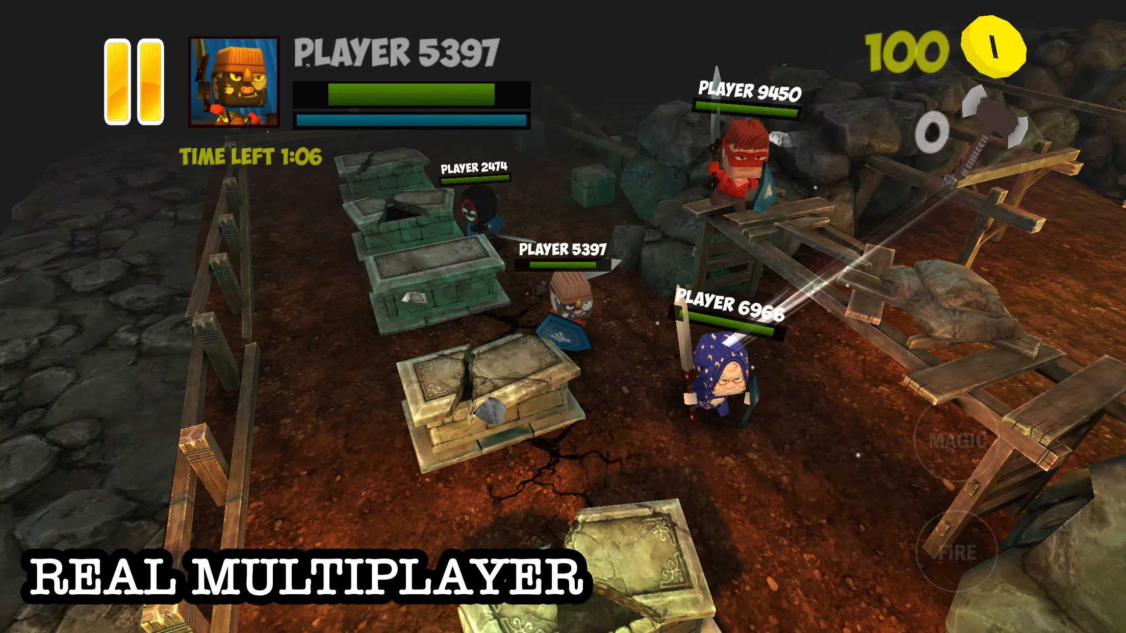Schermata Hero Arena 3