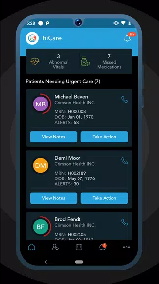 hiCare Chronic スクリーンショット 2