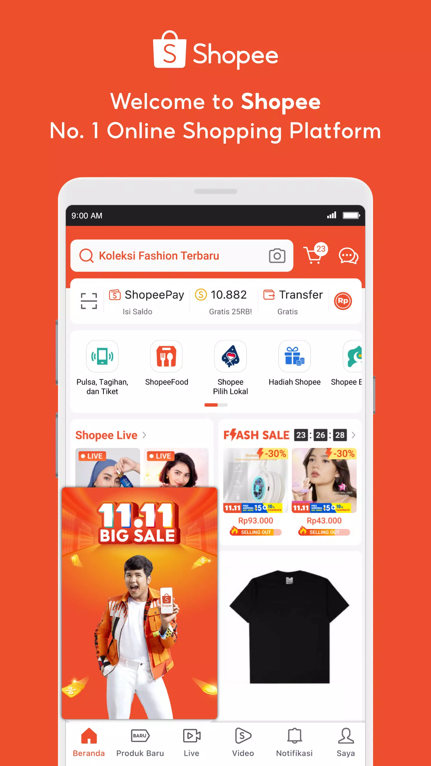 Shopee 11.11 Screenshot 1