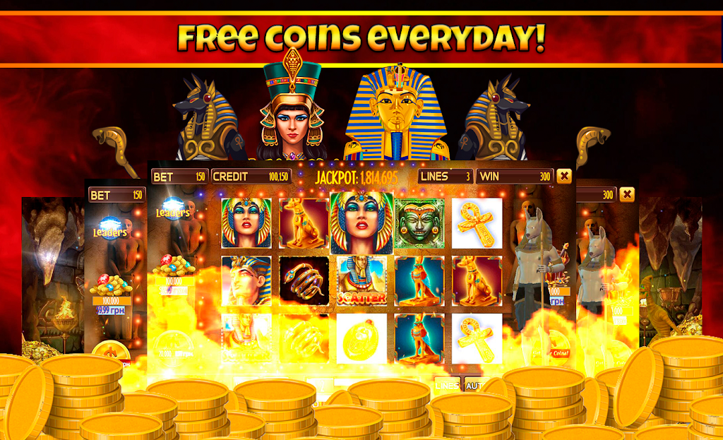 Slots - Pharaoh’s Secrets 스크린샷 3