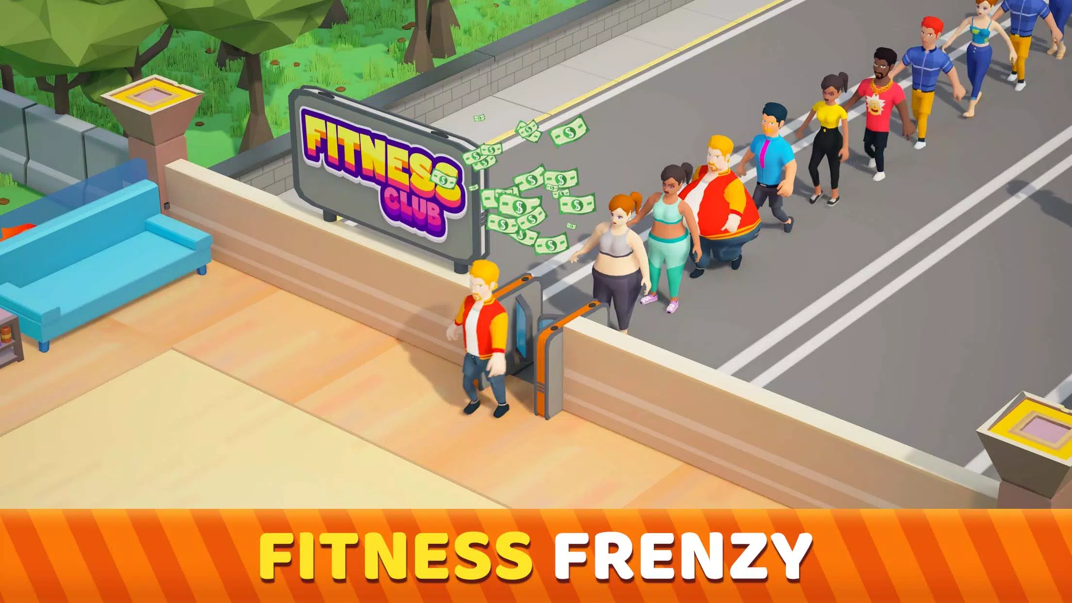 Fitness Club Tycoon スクリーンショット 1