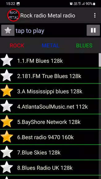 Rock + Metal radio Tangkapan skrin 3