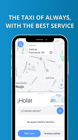PideTaxi - Taxi in Spain ภาพหน้าจอ 2