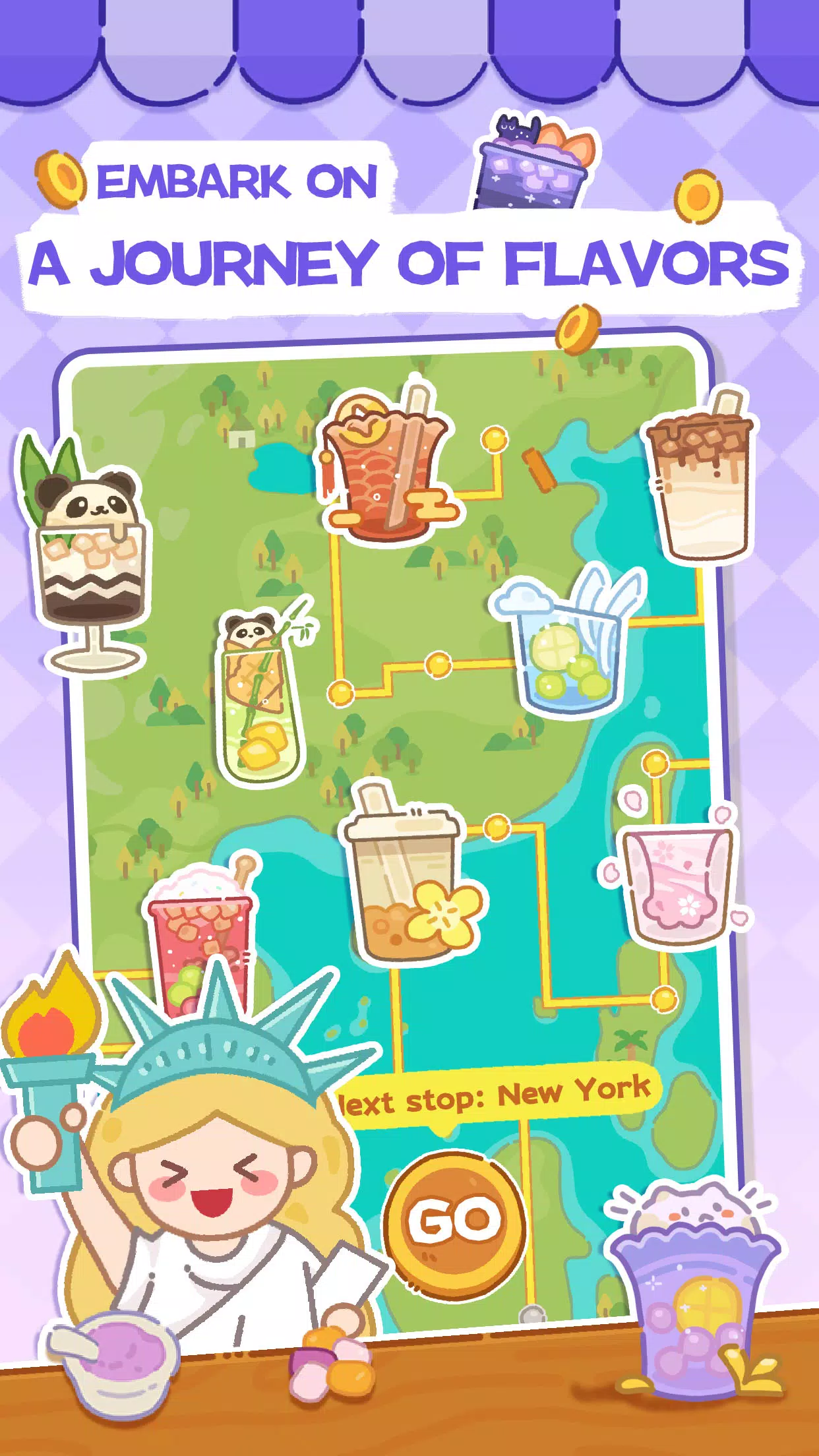 Bubble Tea Sort應用截圖第3張