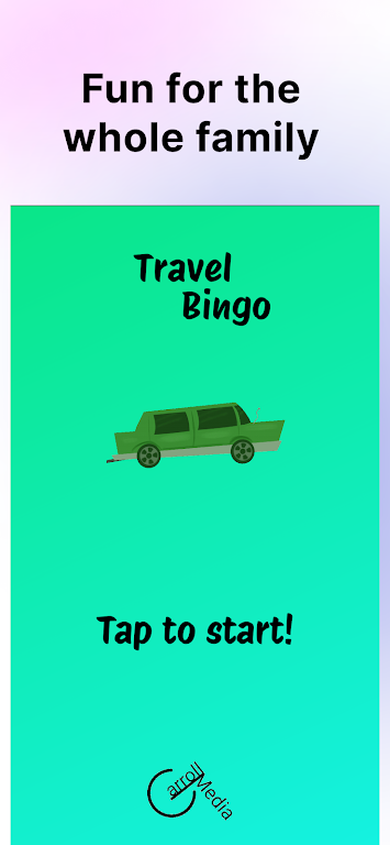 Travel Bingo - Road trip bingo Zrzut ekranu 1