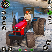 Schermata Indian Farming Tractor Driving 2