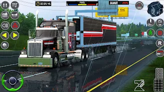 US Cargo Truck Simulator Game स्क्रीनशॉट 2