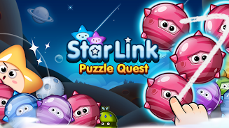 Star Link Puzzle - Pokki Line Screenshot 1