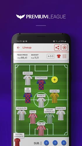 Premium League Fantasy Game Screenshot 4