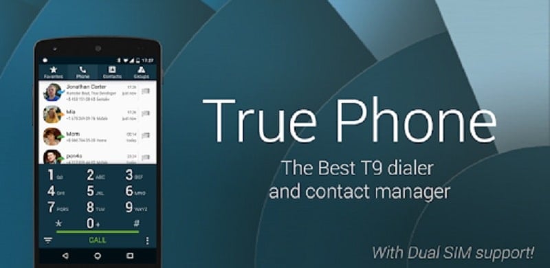 True Phone Телефон, Контакты Скриншот 1