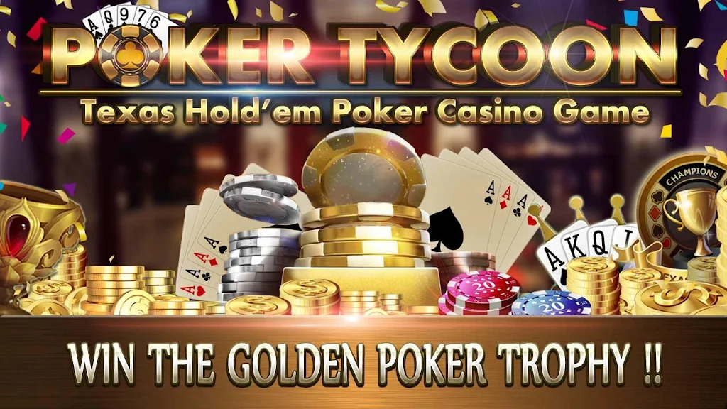 Poker Tycoon - Texas Hold’em Poker Casino Game Screenshot 1