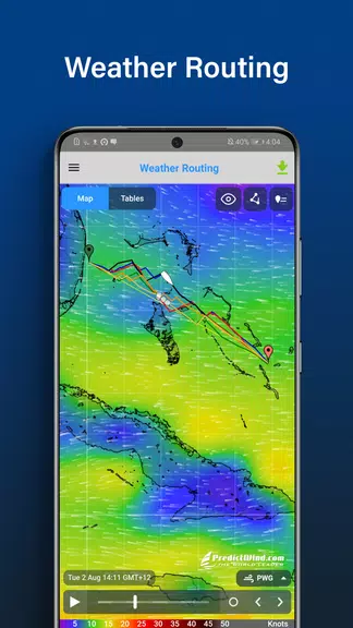 PredictWind Offshore Weather Zrzut ekranu 4