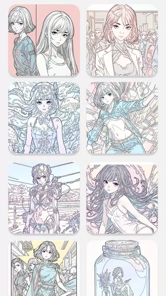 Anime Color Lite Tangkapan skrin 2