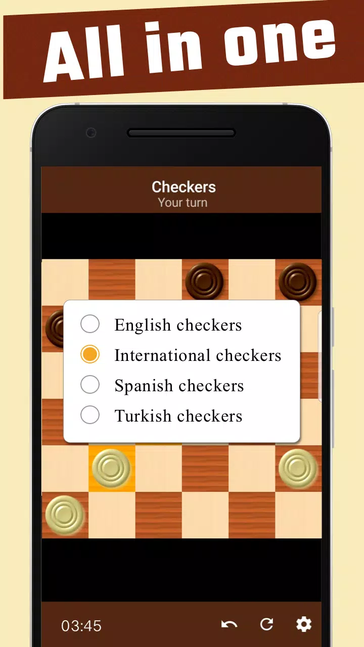 Damas - checkers Tangkapan skrin 3