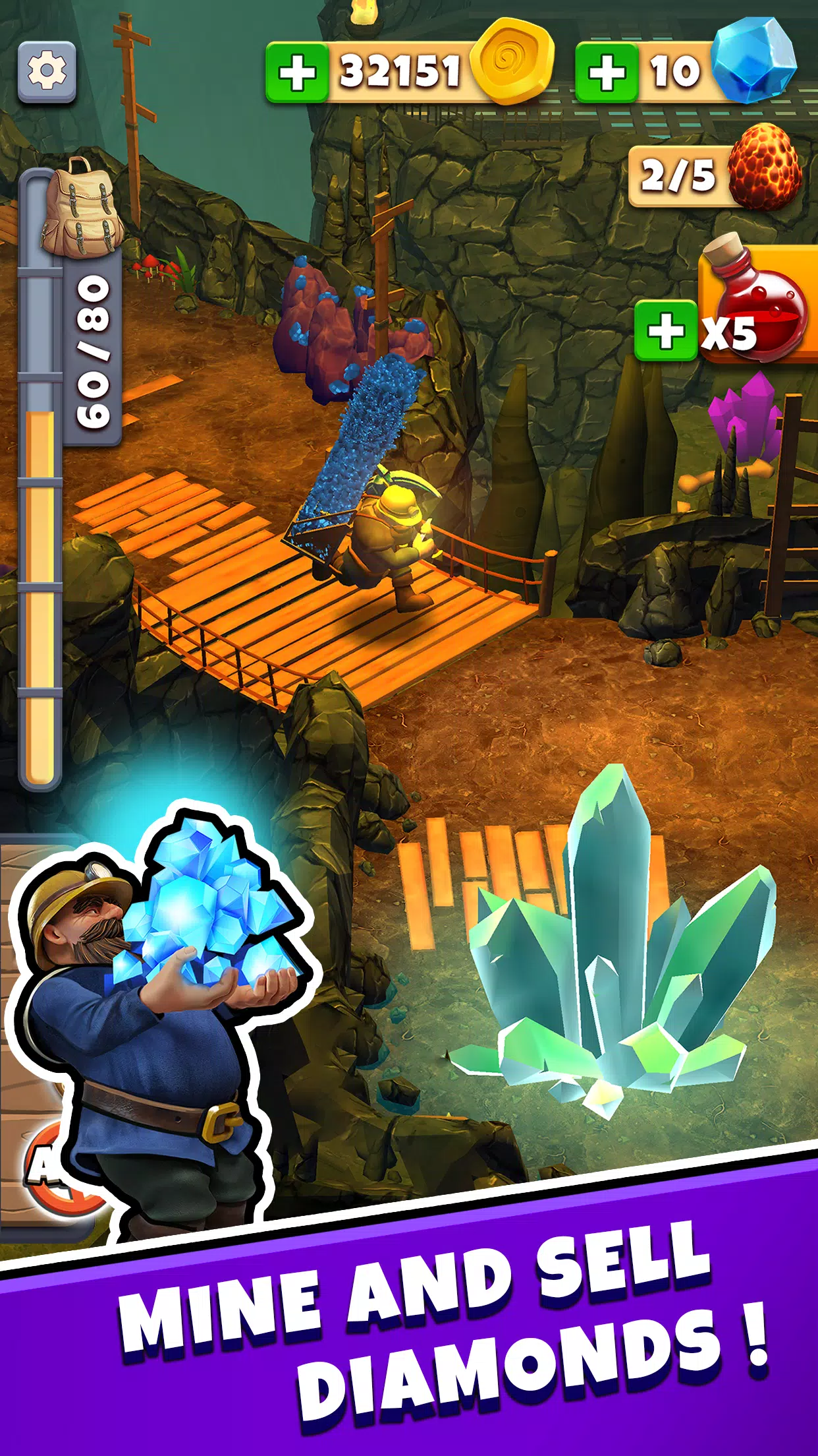 Mine & Slash Ảnh chụp màn hình 3