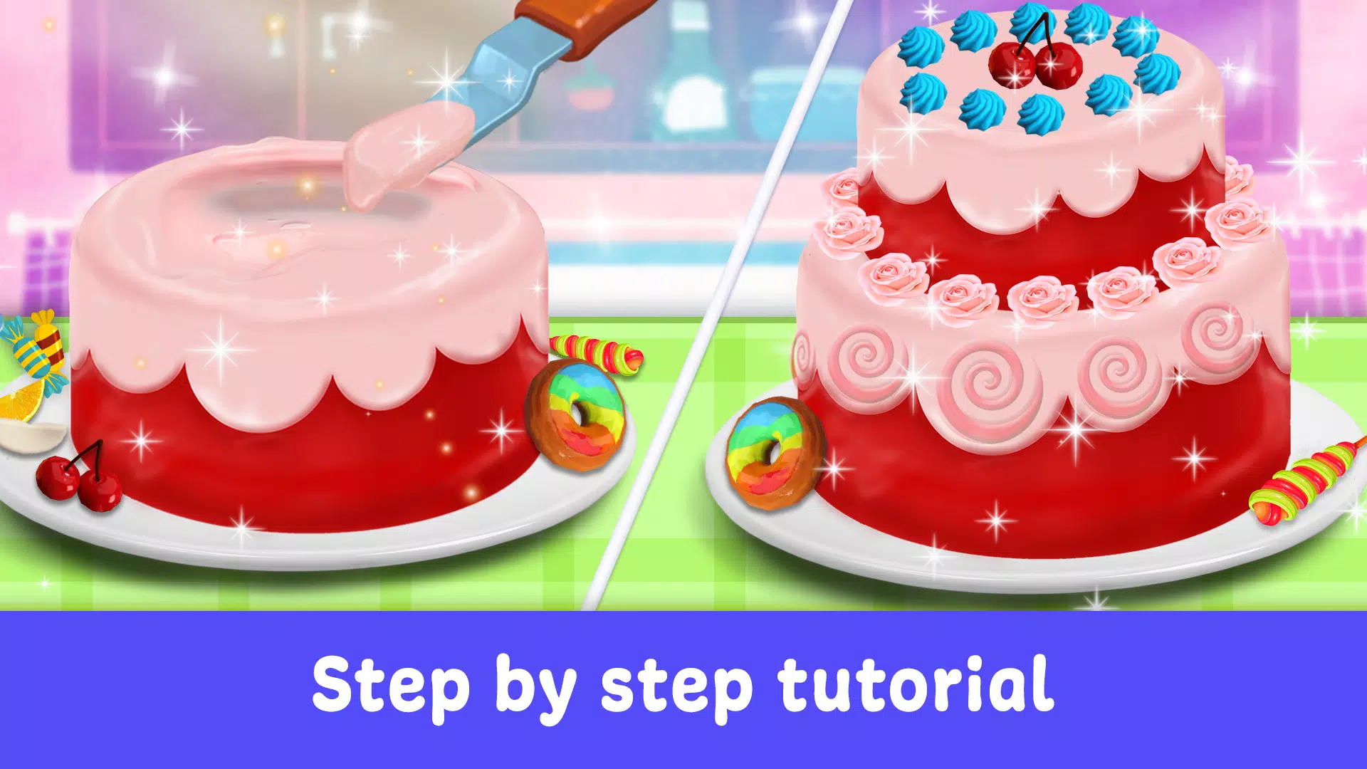 Cake Maker Games for Girls Captura de tela 3