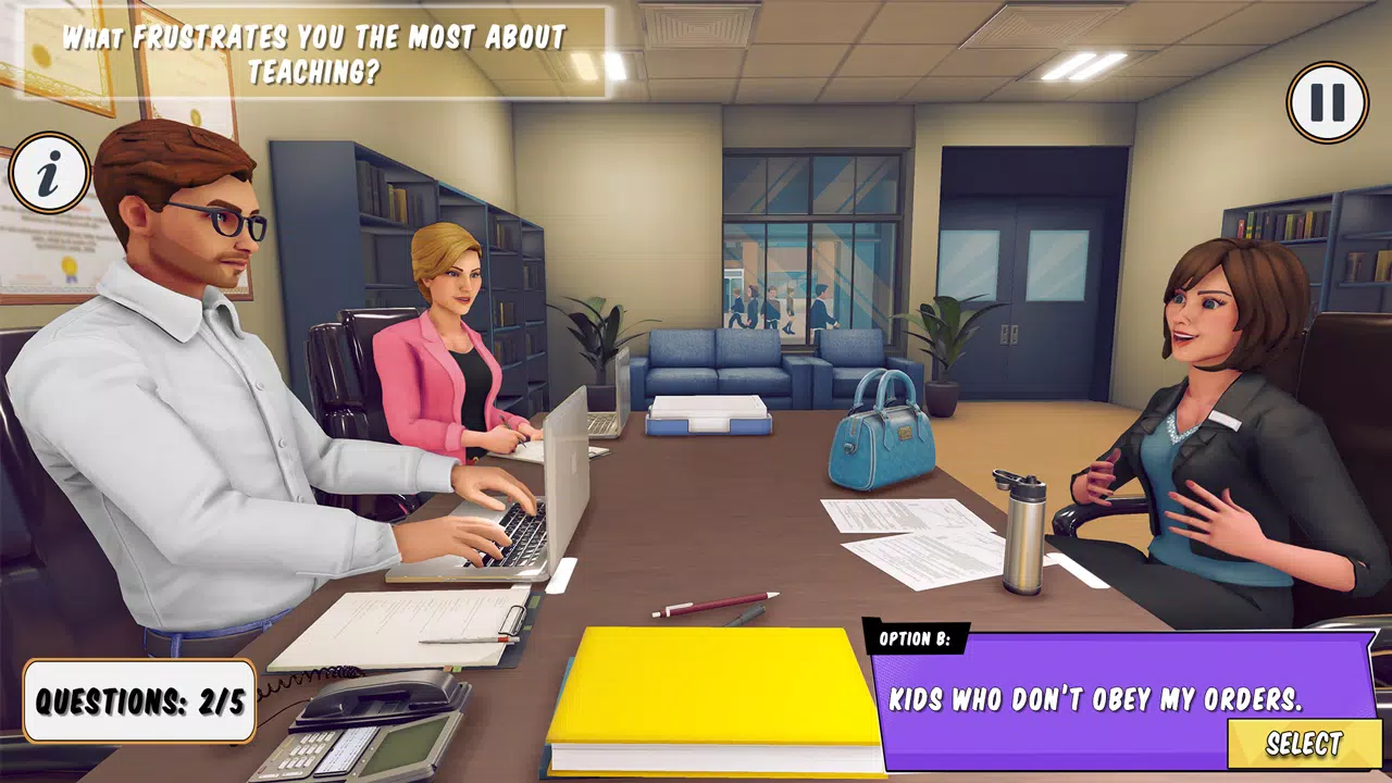 High School Teacher Simulator Screenshot 1