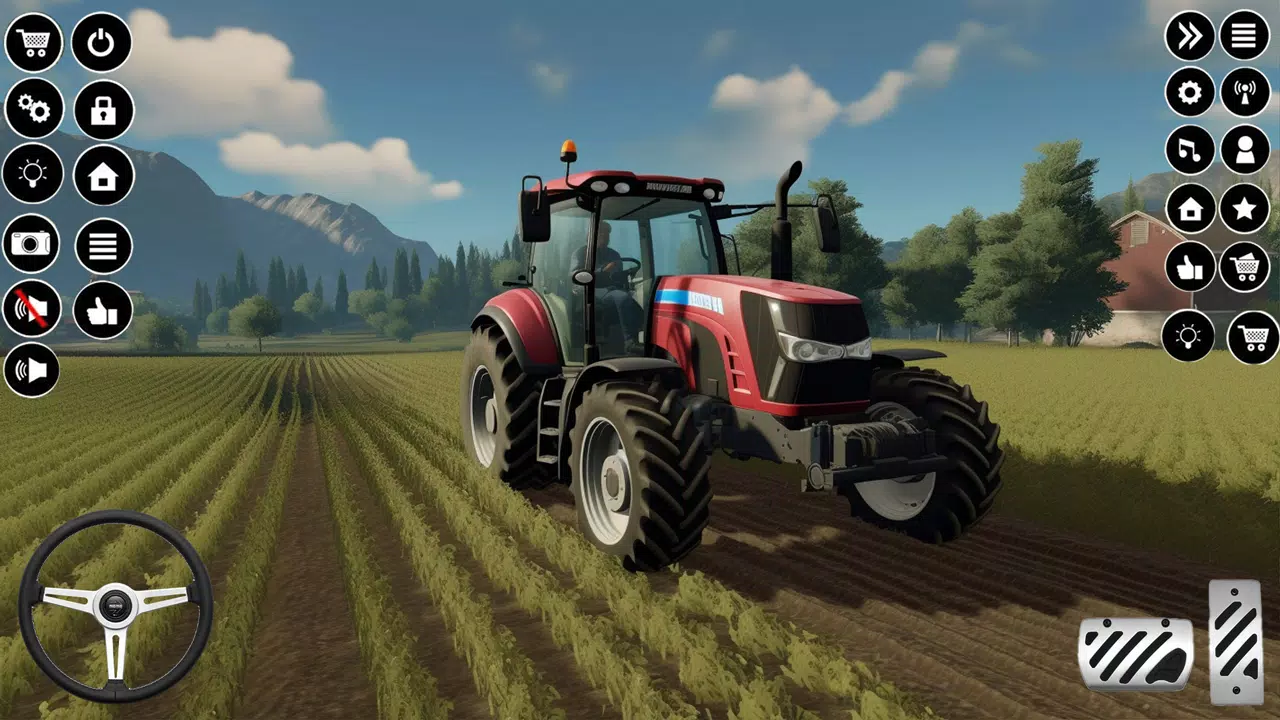 Indian Tractor Farming Sim 3D Captura de pantalla 1