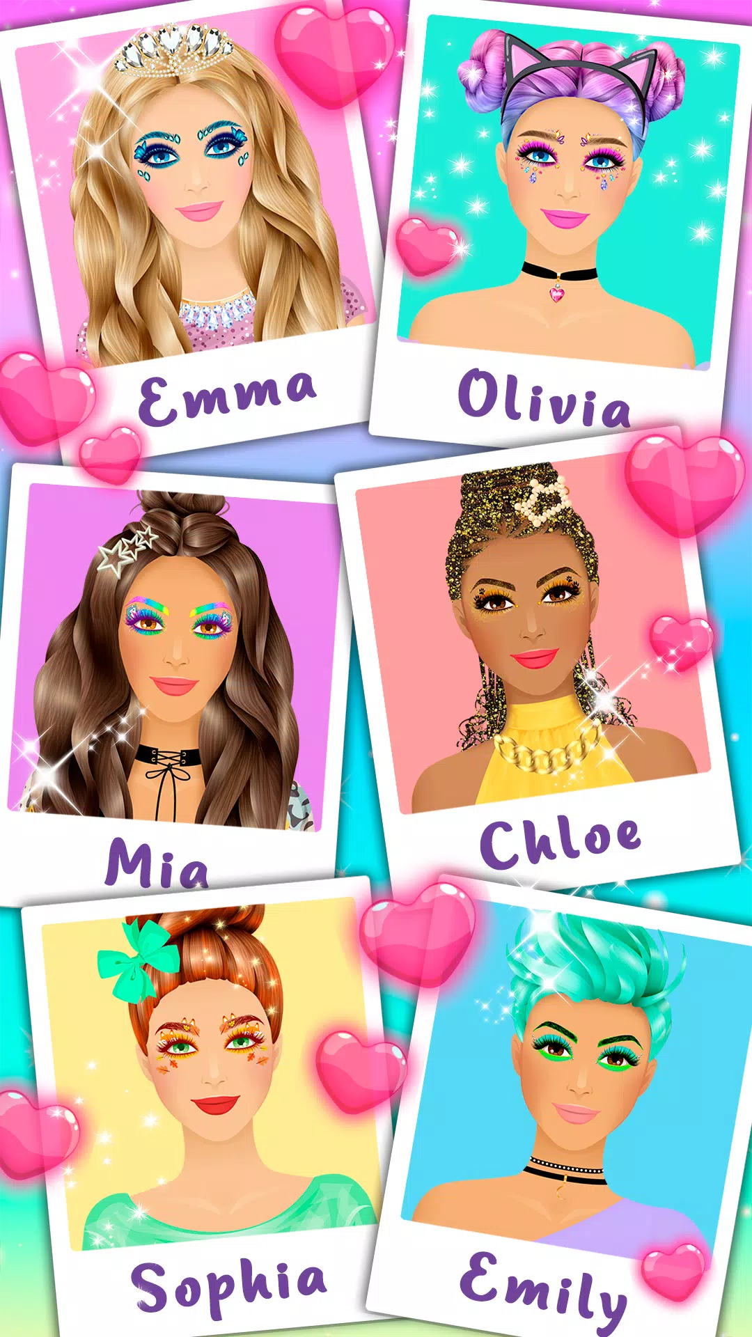 Makeup Beauty Salon Game Girls Capture d'écran 1