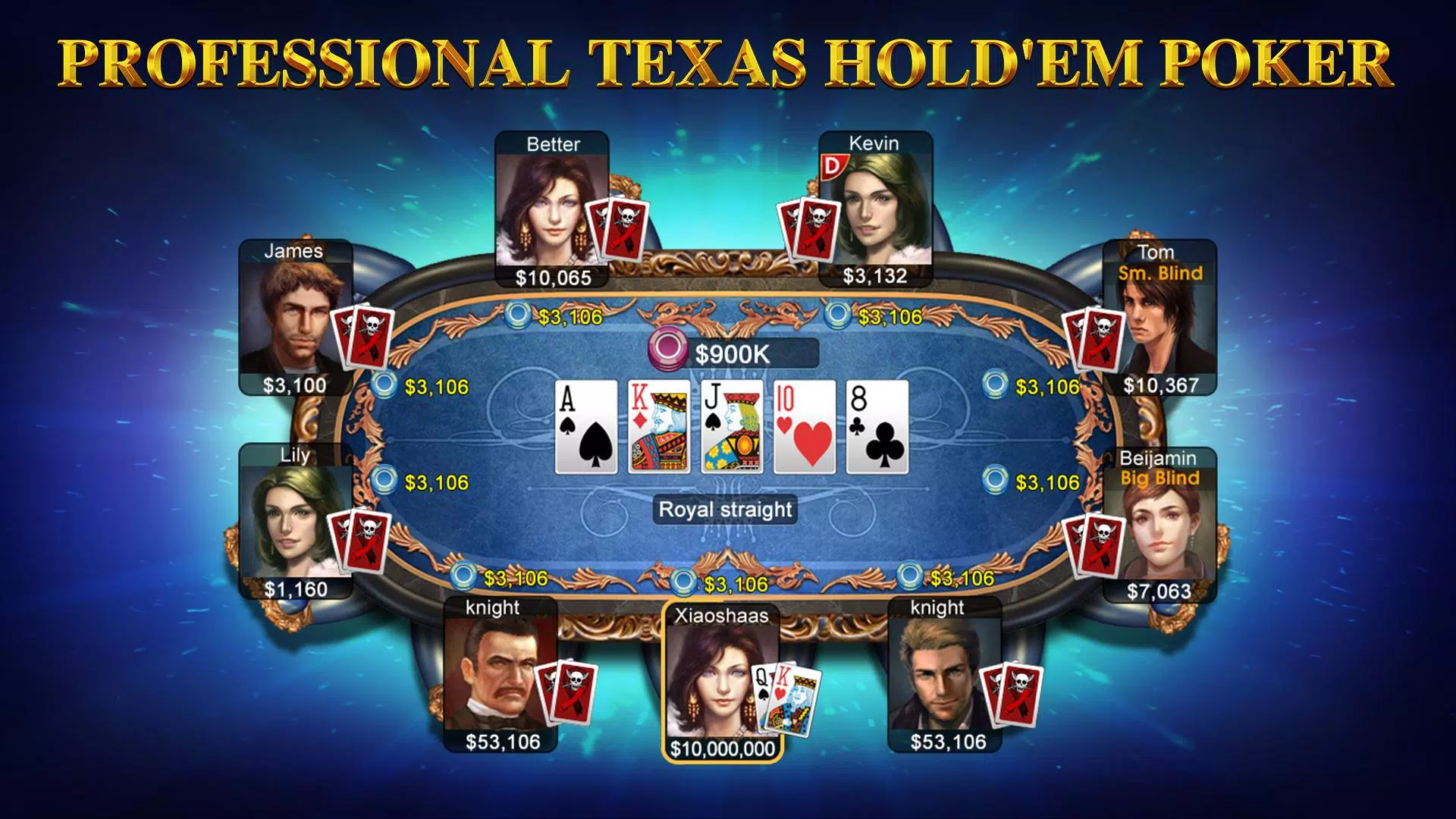 DH Texas Poker Zrzut ekranu 1