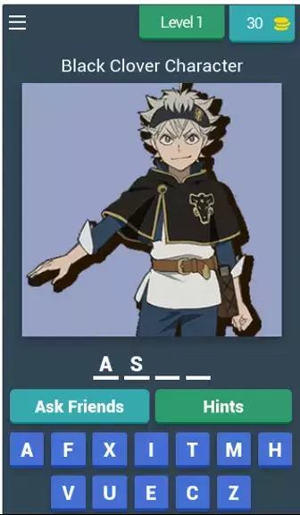 Black Clover Quiz Ekran Görüntüsü 1