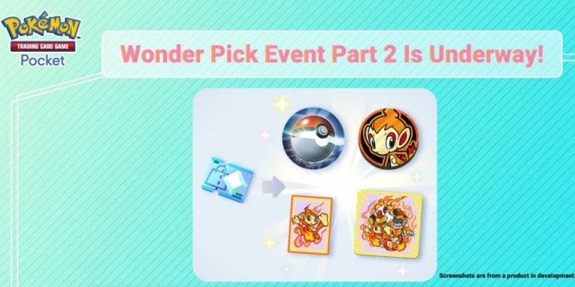 อุปกรณ์เสริม Chimchar เปิดตัวใน Pokemon TCG Pocket Pocket Wonder Pick Event Part Two