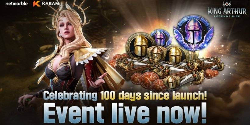 King Arthur: Lendas aumentam marcas 100 dias com trio de eventos de ação
