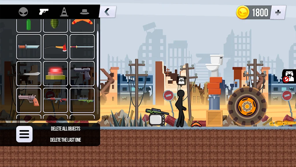 Ragdoll Stikman Sandbox Schermafbeelding 2