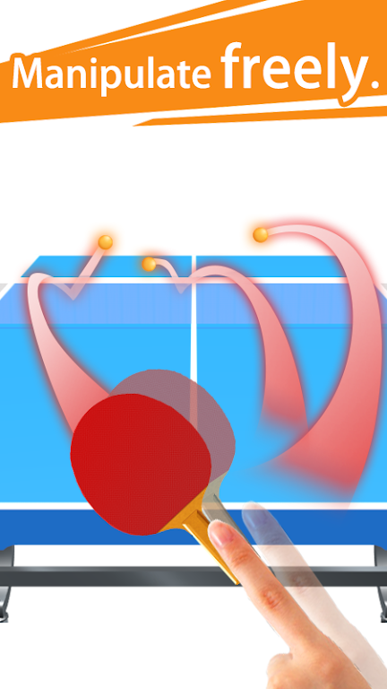 Table Tennis 3D Ping Pong Game Captura de tela 2