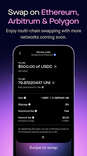 Robinhood Wallet ဖန်သားပြင်ဓာတ်ပုံ 3