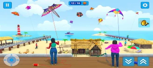 Kite Game Kite Flying Ảnh chụp màn hình 3