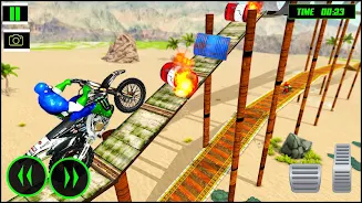 Bike Games Stunts: Spider Hero ဖန်သားပြင်ဓာတ်ပုံ 3