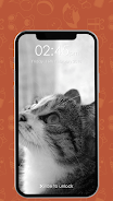 Kitty Cat Pin Lock Screen Ảnh chụp màn hình 4