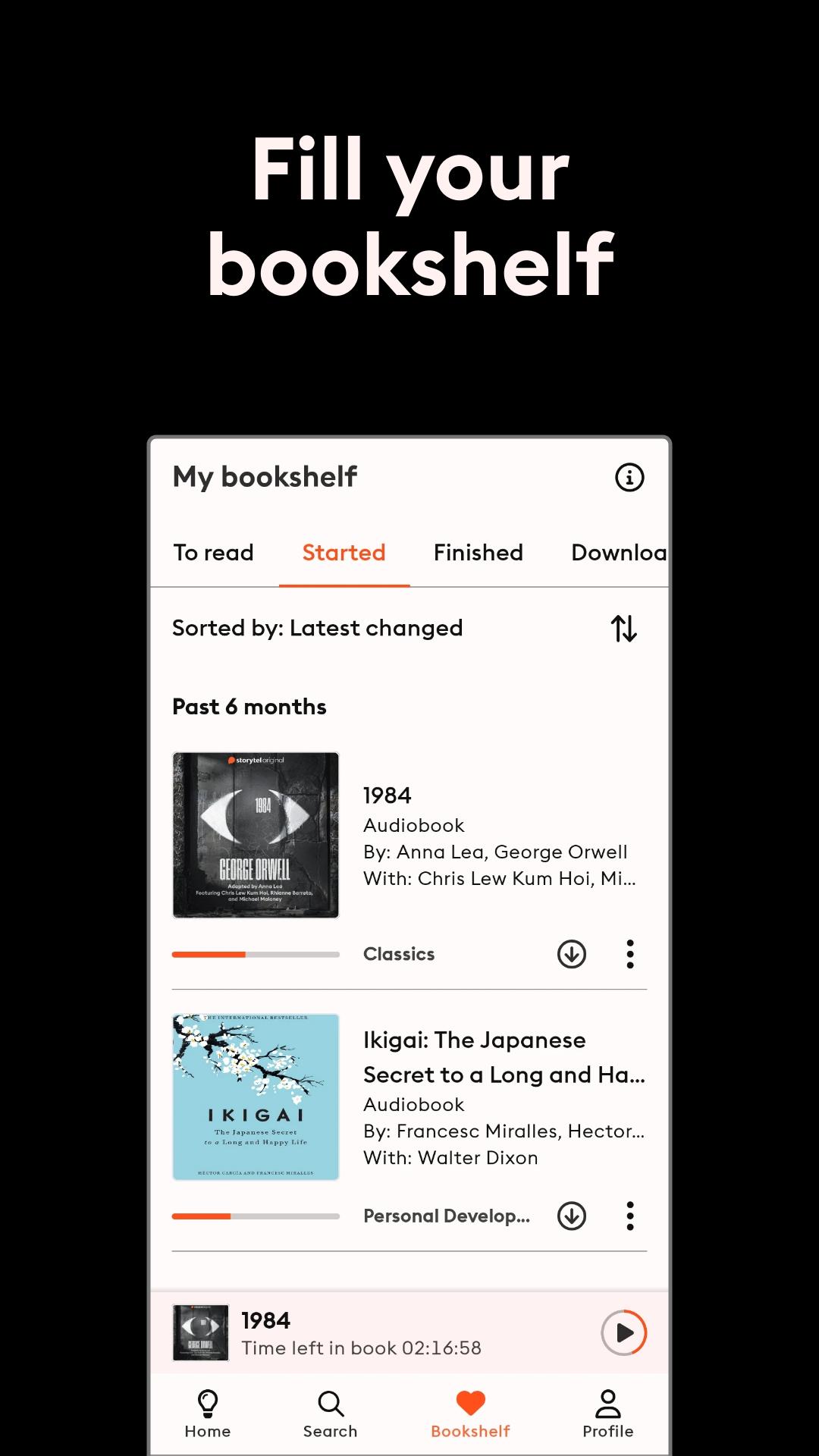 Storytel: Audiobooks & Ebooks ဖန်သားပြင်ဓာတ်ပုံ 4