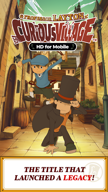 Layton: Curious Village in HD Скриншот 1