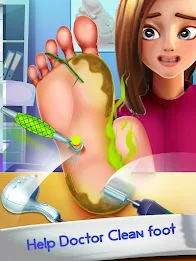 Foot Doctor ASMR Offline Games應用截圖第2張