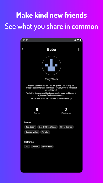 Playsum: find gaming friends Screenshot 1