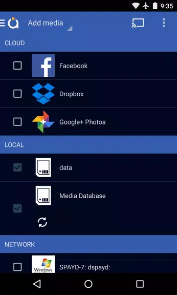 Avia Media Player (Chromecast) スクリーンショット 4