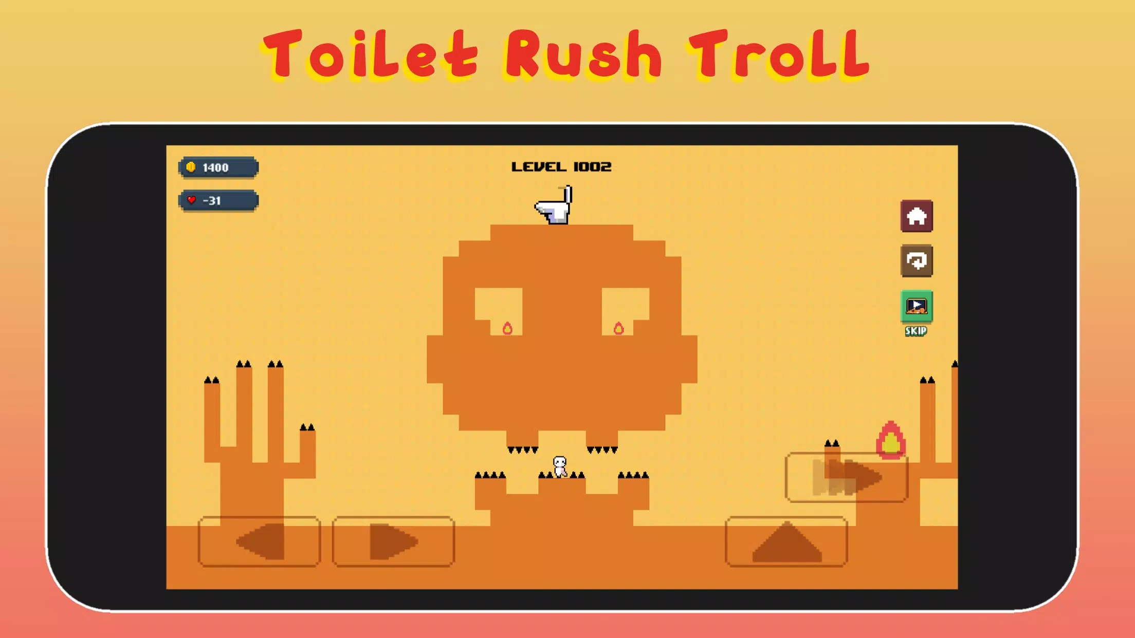 Toilet Rush Troll Ekran Görüntüsü 2