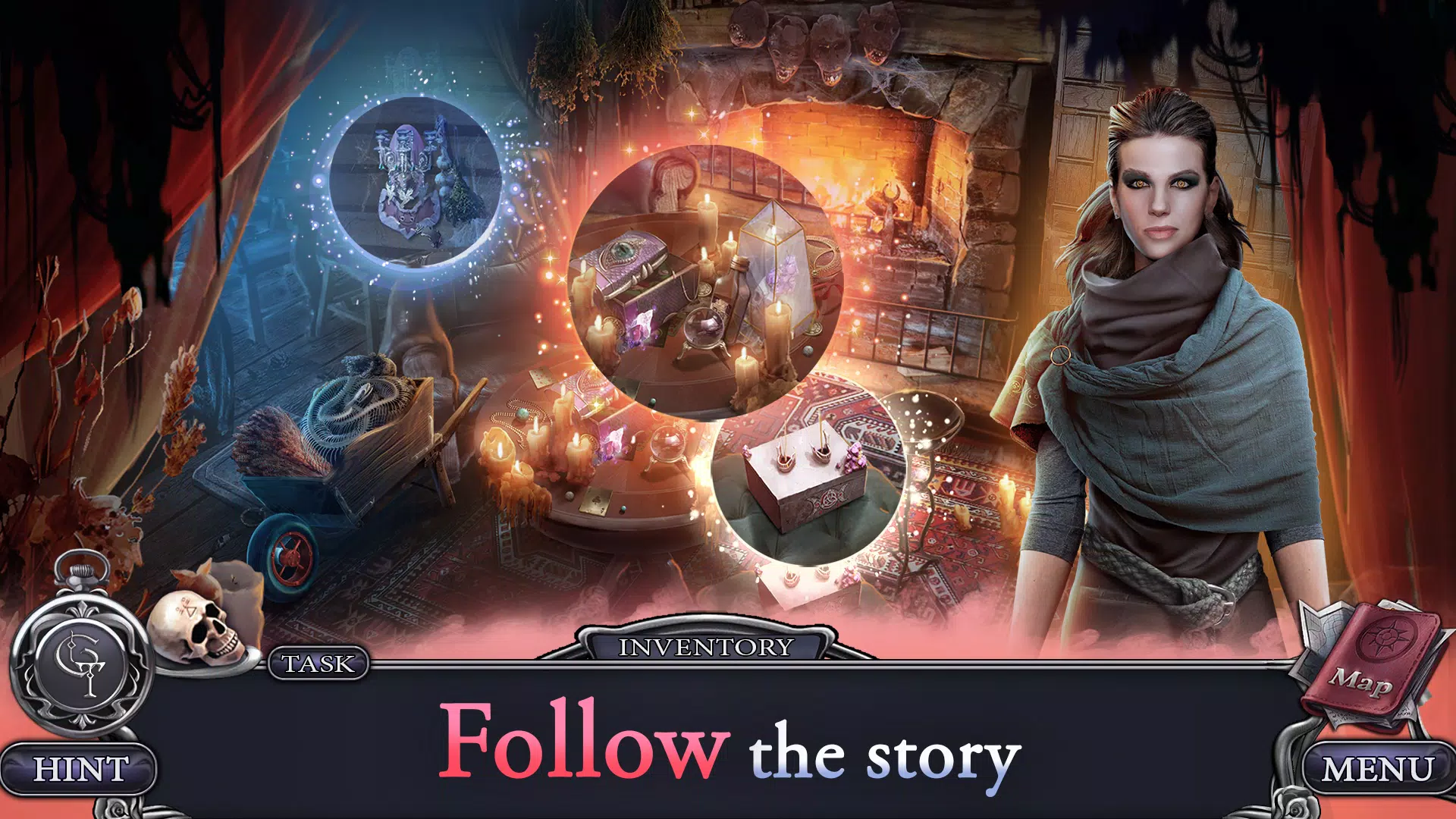 Grim Tales 17: Hidden Objects ဖန်သားပြင်ဓာတ်ပုံ 3