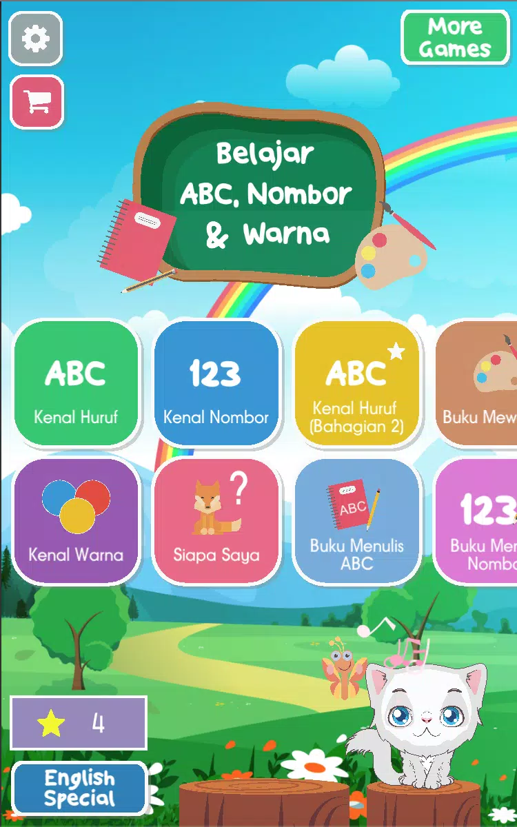 Belajar ABC, Nombor dan Warna應用截圖第4張