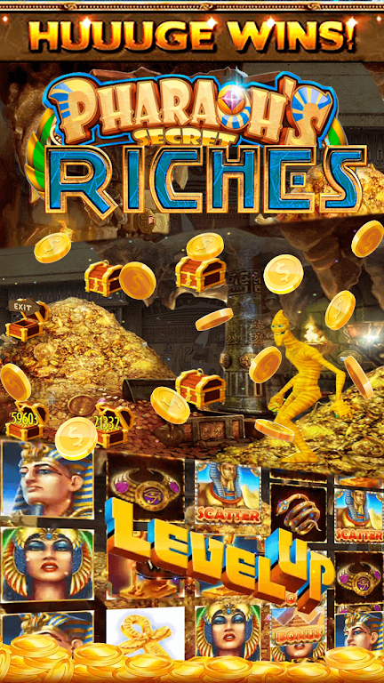 Pharaoh’s Secret Casino Online Slot Machine Captura de tela 2