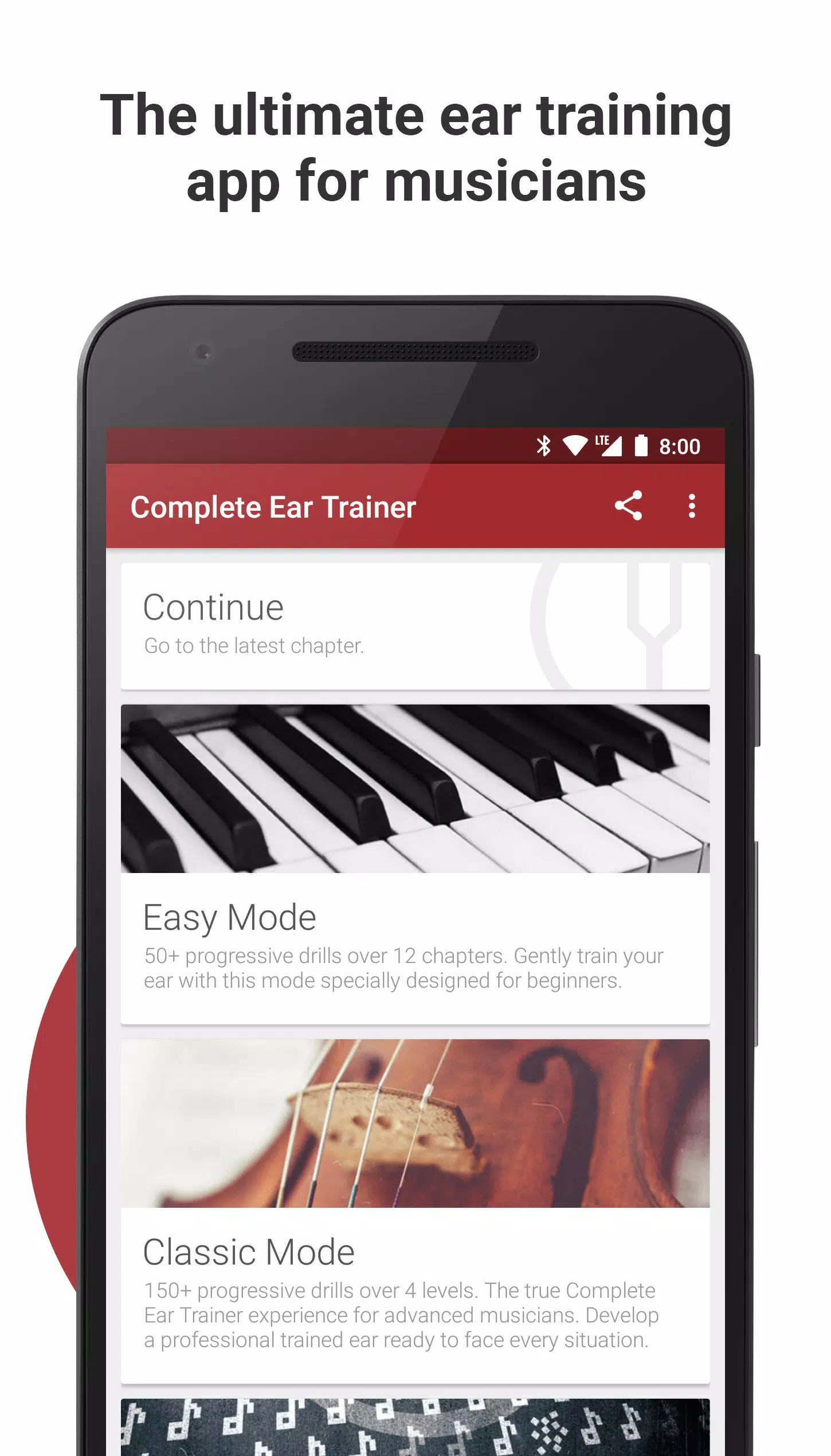 Complete Ear Trainer ဖန်သားပြင်ဓာတ်ပုံ 1