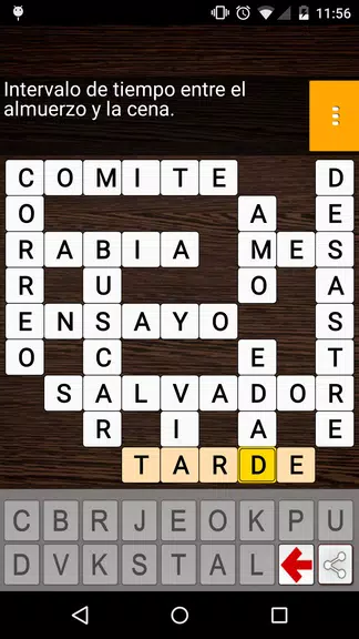 CrossWords Spanish 스크린샷 1