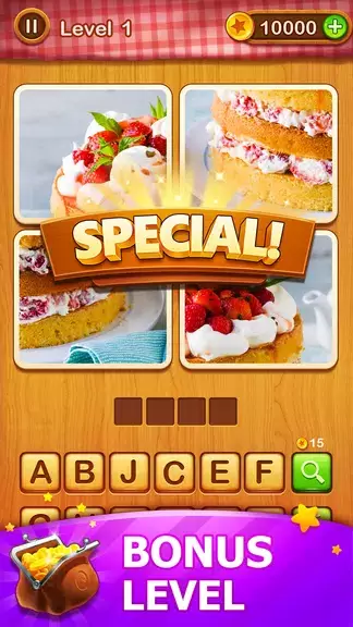 4 Pics Guess Word -Puzzle Game Captura de pantalla 3