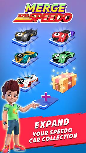 Merge Super Speedo - Kicko Car Tycoon Скриншот 4