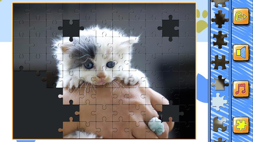 Jigsaw Puzzle Cats Kitten Schermafbeelding 2