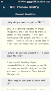 BPO Interview Questions and An应用截图第3张