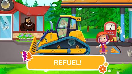 Masha and the Bear truck games Screenshot 3